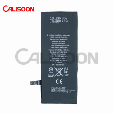 باتری های جایگزین 1715mAh برای آیفون 6 IPH 6s باتری گوشی موبایل LI ION