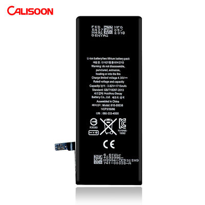 6.2 X 2.8 X 0.2 اینچ باتری های جایگزین لیتیوم یون برای آیفون 7 سفید 25g