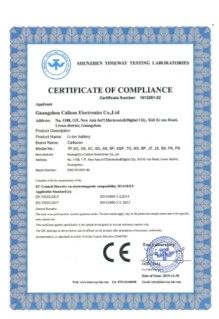 چین Guangzhou Yoodertumn Electronics Co., Ltd گواهینامه ها